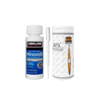 Kirkland Minoxidil and Dermaroller Combo
