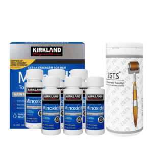 Kirkland Minoxidil with Dermaroller