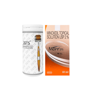 Morr 2% with Dermaroller Combo